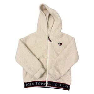 Tommy Hilfiger Sherpa Zip Up Hoodie Girls Size 6
